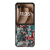 Captain America Collage Motorola Moto RAZR Plus 2025 Case OV5470