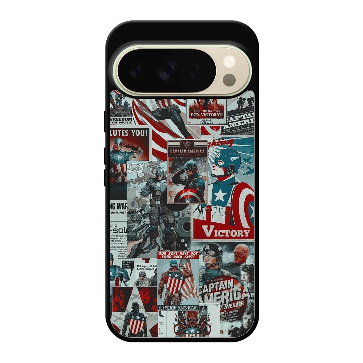Captain America Collage Google Pixel 10 Pro Case OV5470