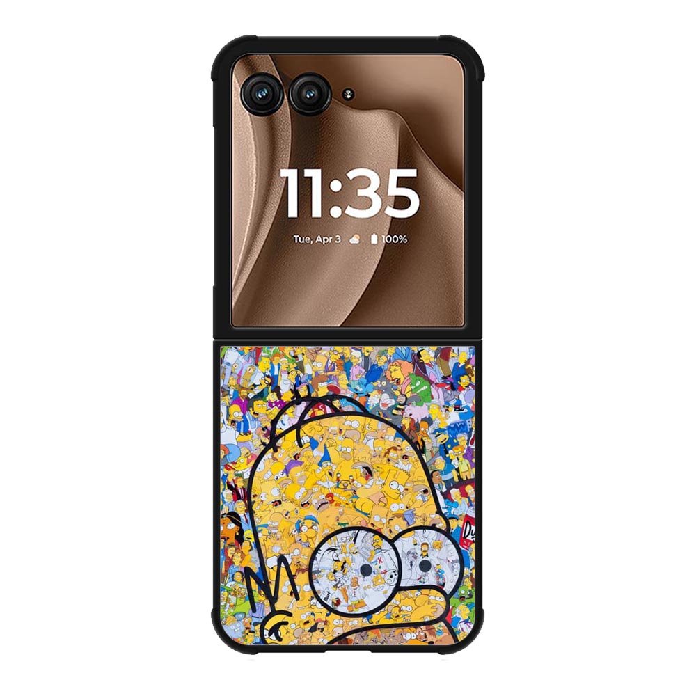 Homer Simpson Motorola Moto RAZR Plus 2025 Case OV5481