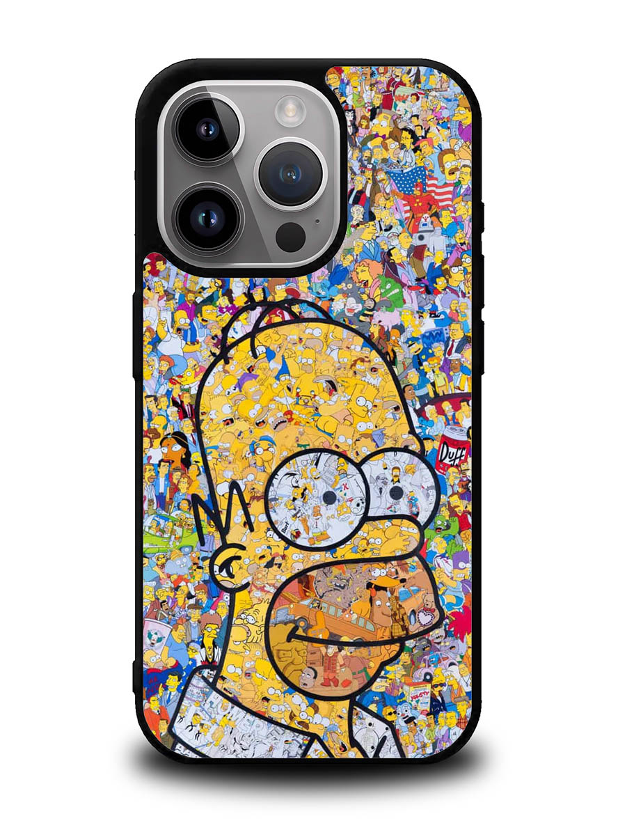 Homer Simpson iPhone 15 Pro Case OV5481