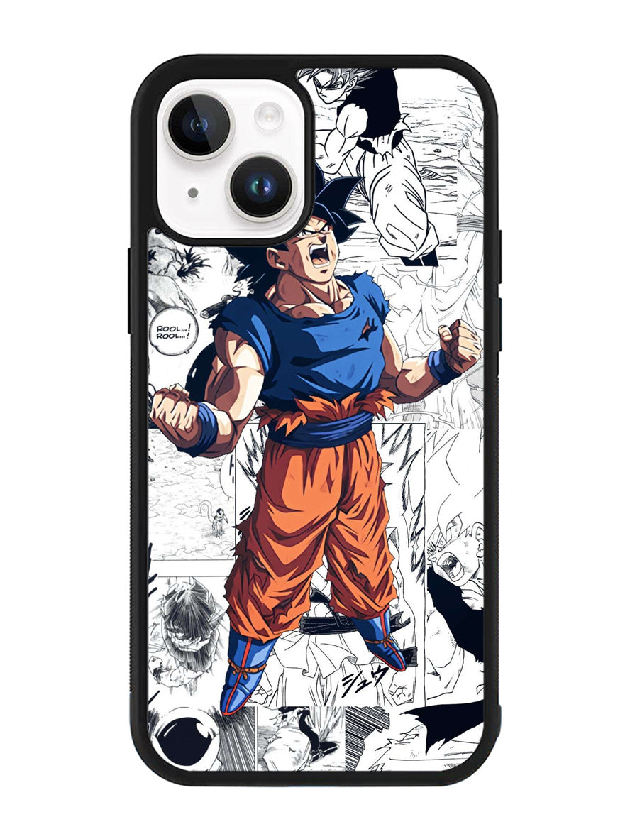 Dragon Ball and Son Goku iPhone 15 Plus Case OV0380