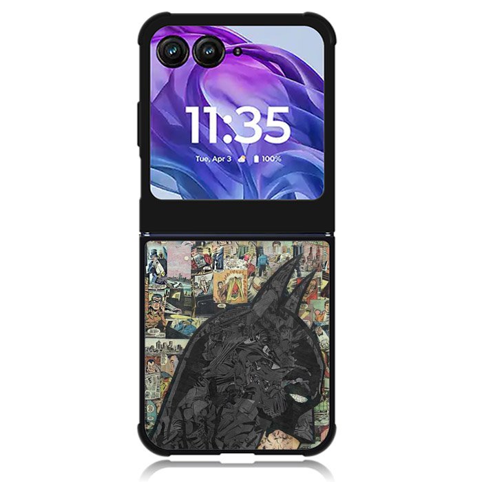 Batman Comic 2nd Motorola Moto Razr Plus 2024 , Moto Razr+ 2024 Case