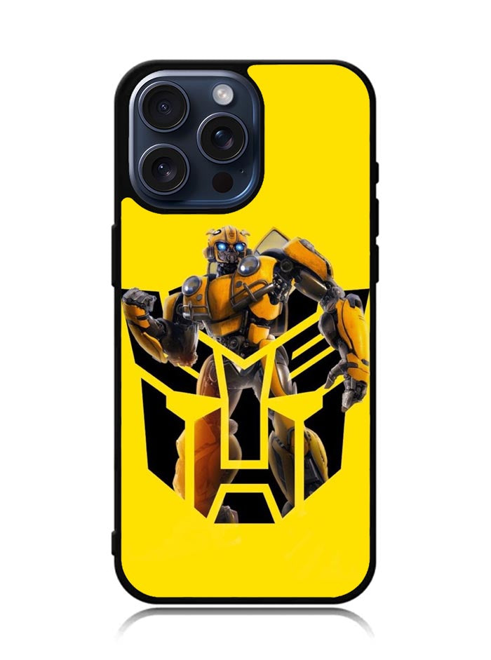 Bumble Bee Transformer iPhone 15 Pro Max Case