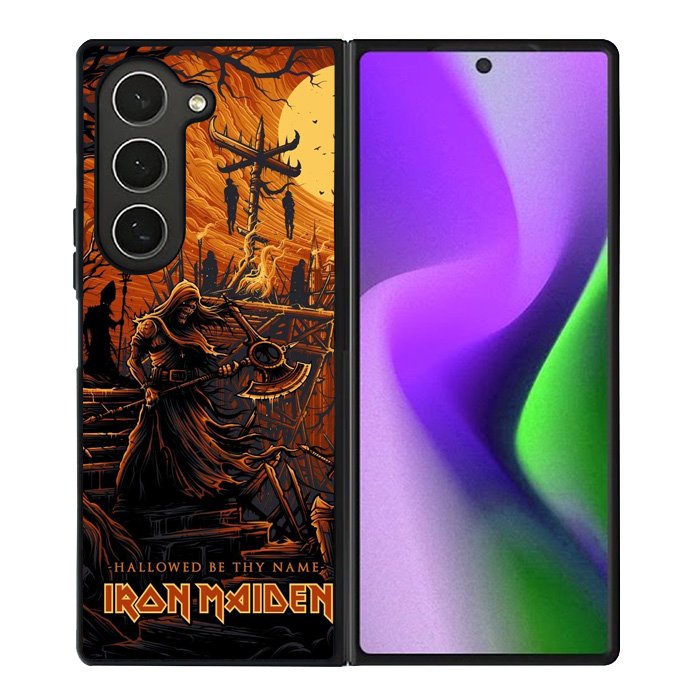 Hallowed be thy name Iron Maiden Samsung Galaxy Z Fold 6 Case