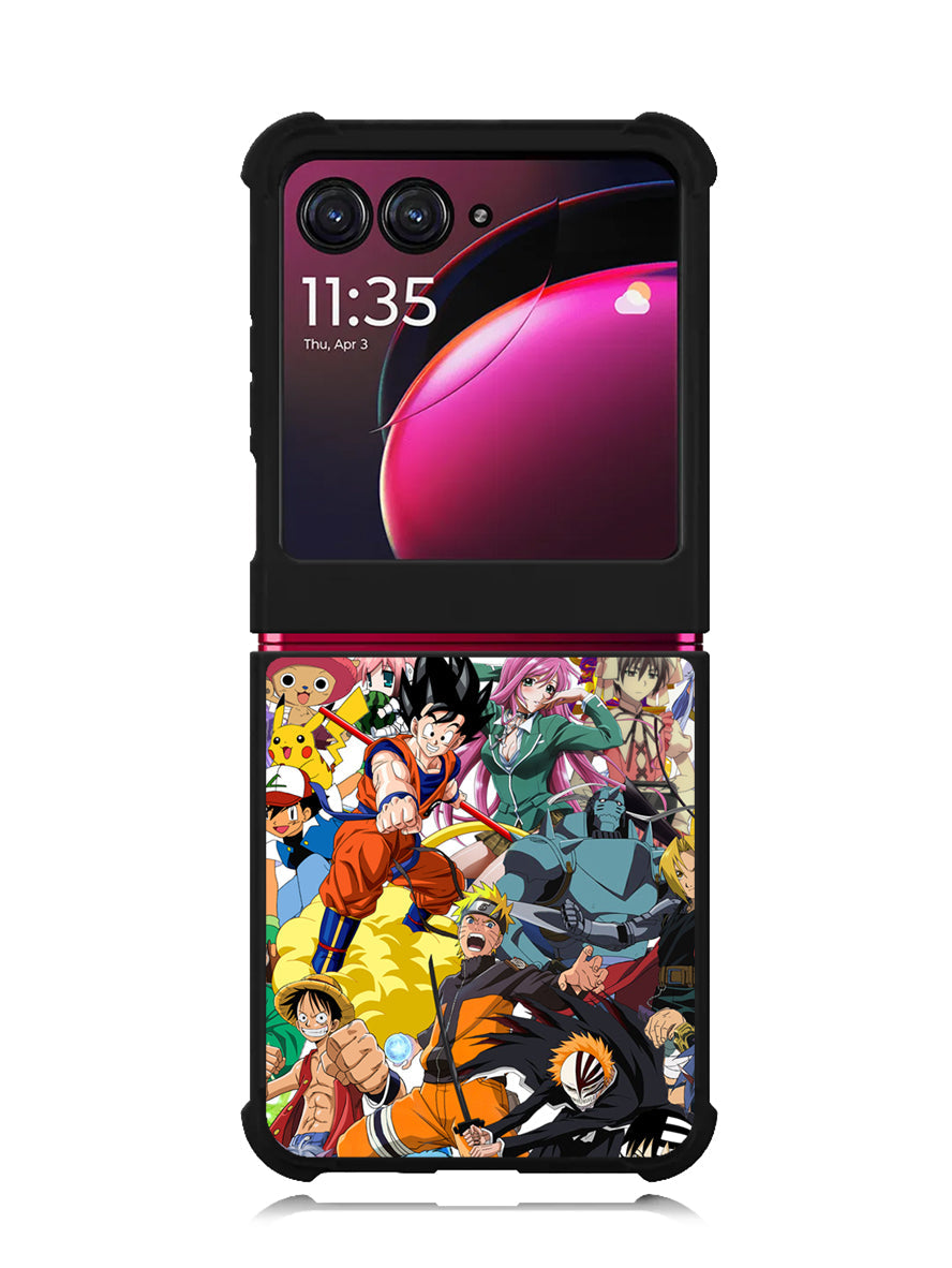 Anime Character 2nd Motorola Moto Razr Plus 2023 , Moto Razr+ 2023 Case