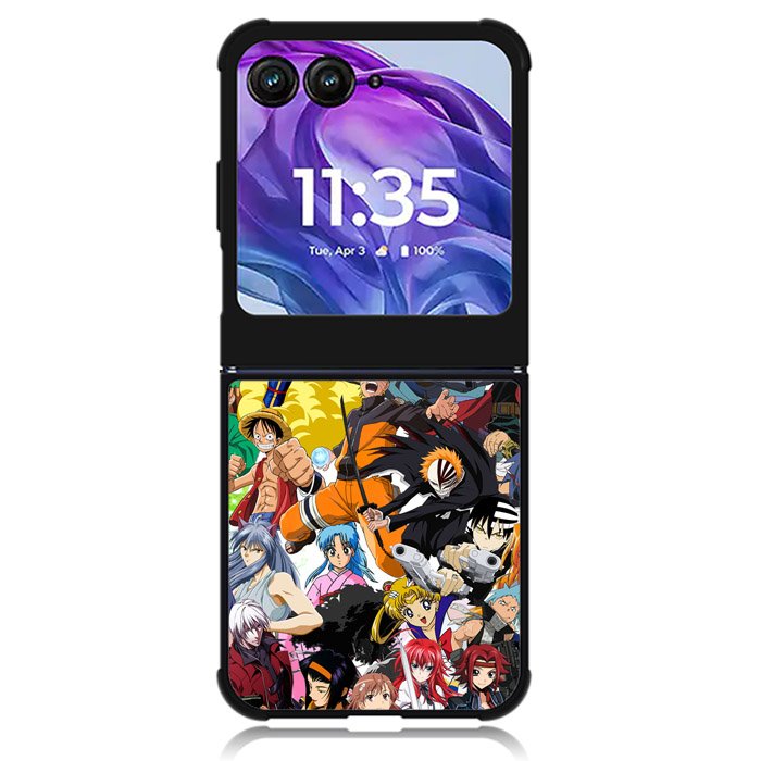 Anime Character 2nd Motorola Moto Razr Plus 2024 , Moto Razr+ 2024 Case