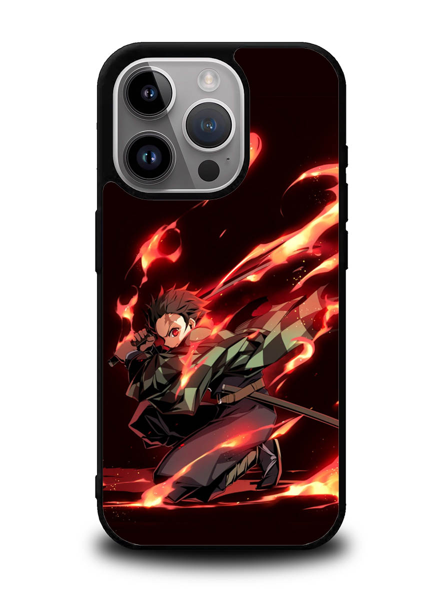 Tanjiro Kimetsu No Yaiba iPhone 15 Pro Case OV5379
