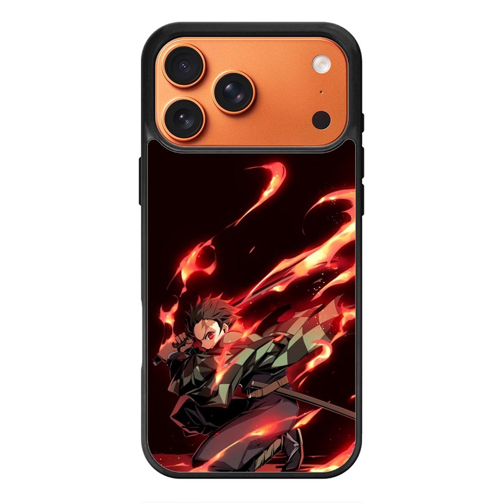 Tanjiro Kimetsu No Yaiba iPhone 17 Pro Case QC5379