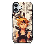 Anime Nanatsu no Taizai iPhone 16 Plus Case QC5626