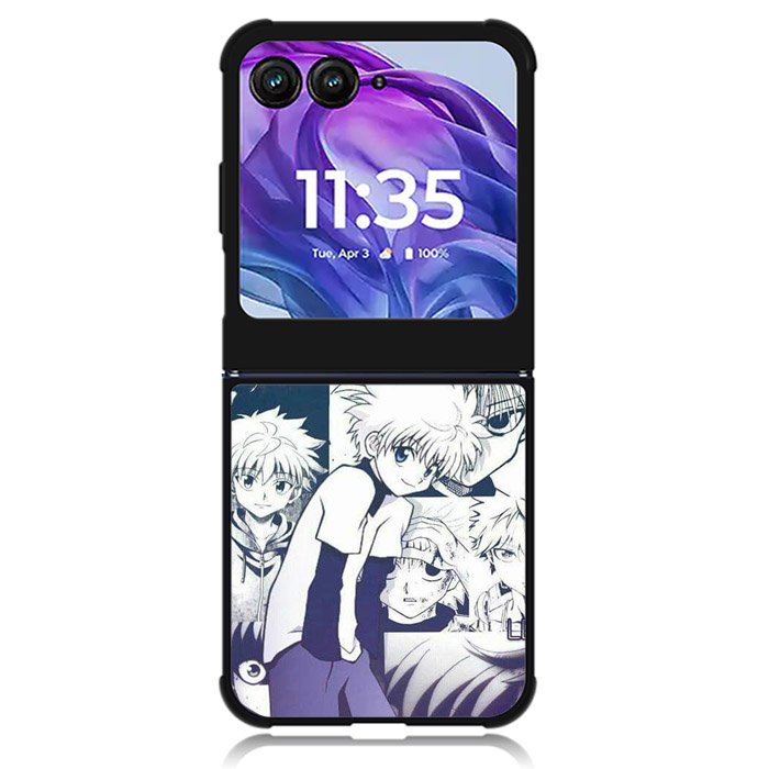 Killua Hunter X Hunter 1st Motorola Moto Razr Plus 2024 , Moto Razr+ 2024 Case