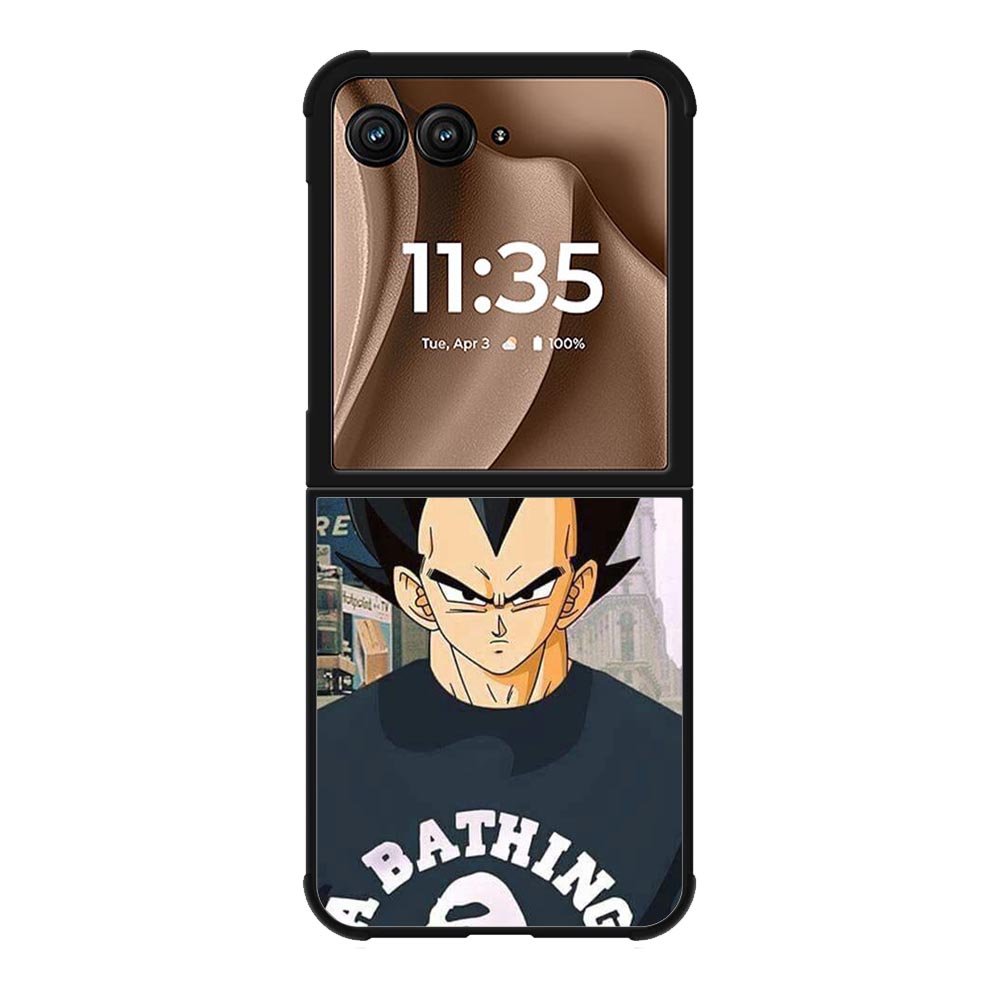 A Bathing Ae Vegeta Motorola Moto RAZR Plus 2025 Case OV0402