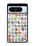 Pattern Pokemon Google Pixel 8 Pro Case QC0065