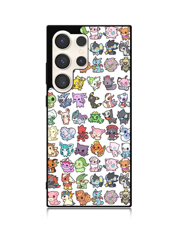 Pattern Pokemon Samsung Galaxy S23 Ultra 5G Case QC0065