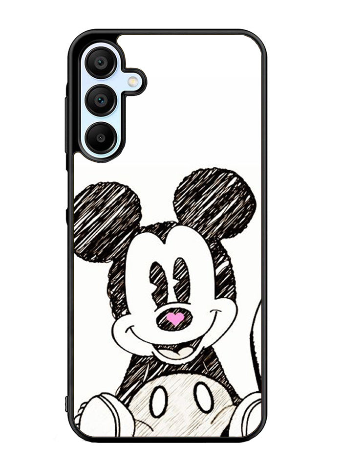 Mickey Mouse Hand Drawing Samsung Galaxy A35 5G Case OV0066