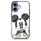 Mickey Mouse Hand Drawing iPhone 17 Case OV0066