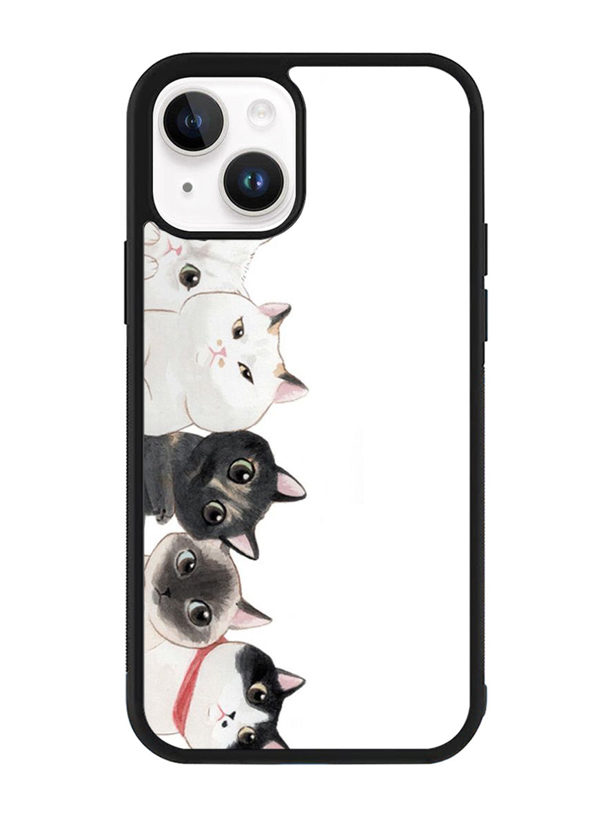 Cat Unity iPhone 14 Case QC0069