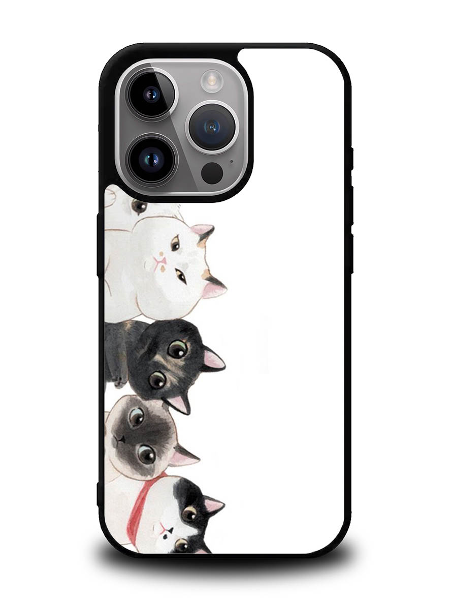 Cat Unity iPhone 14 Pro Case QC0069