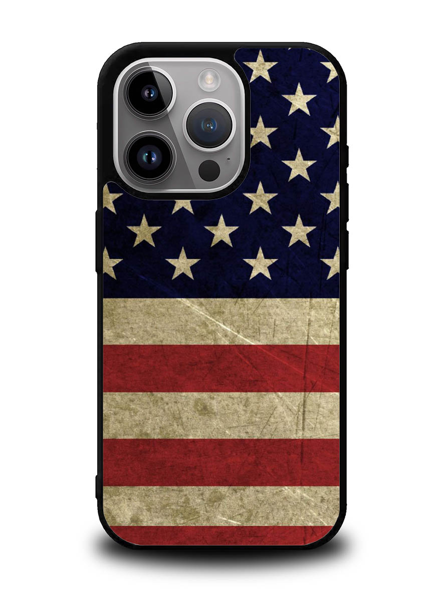 American Flag 3 iPhone 15 Pro Case OV0073