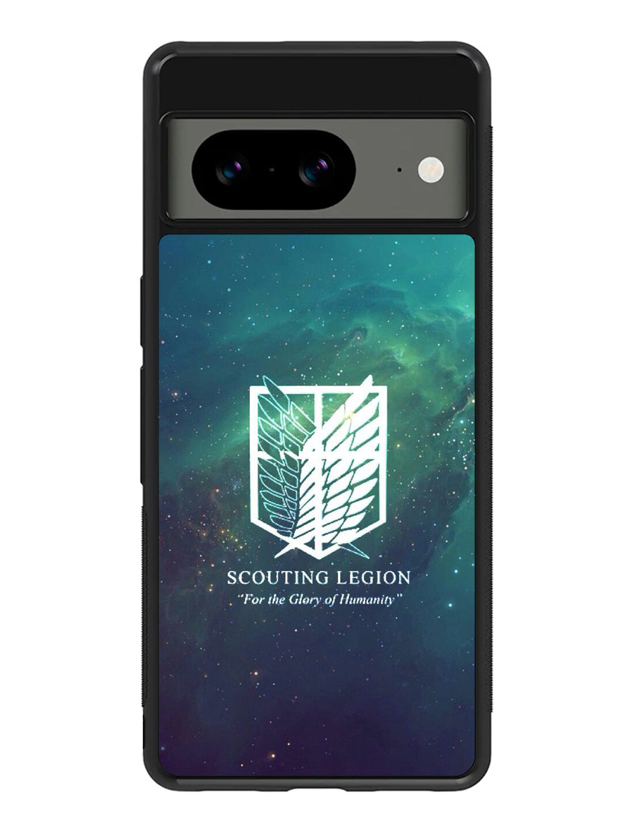 Attack in Titan Shingeki no Kyojin Scouting Legion Wings of Freedom Google Pixel 8 Case QC0085