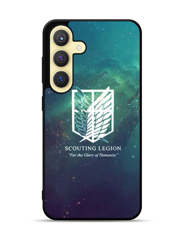 Attack in Titan Shingeki no Kyojin Scouting Legion Wings of Freedom Samsung Galaxy S25 5G Case OV0085