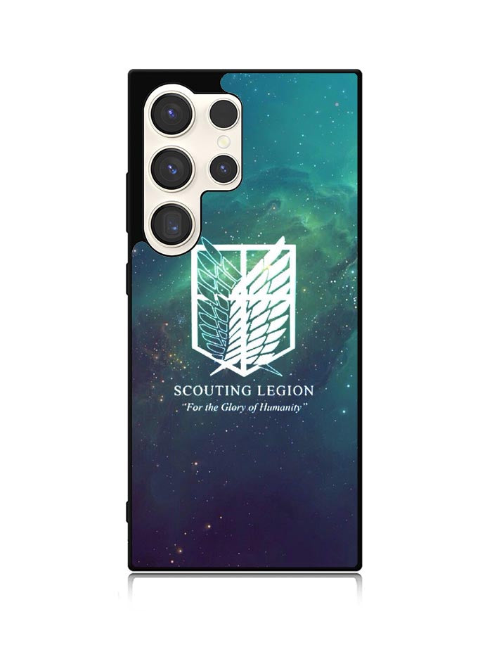 Attack in Titan Shingeki no Kyojin Scouting Legion Wings of Freedom Samsung Galaxy S24 Ultra 5G Case OV0085