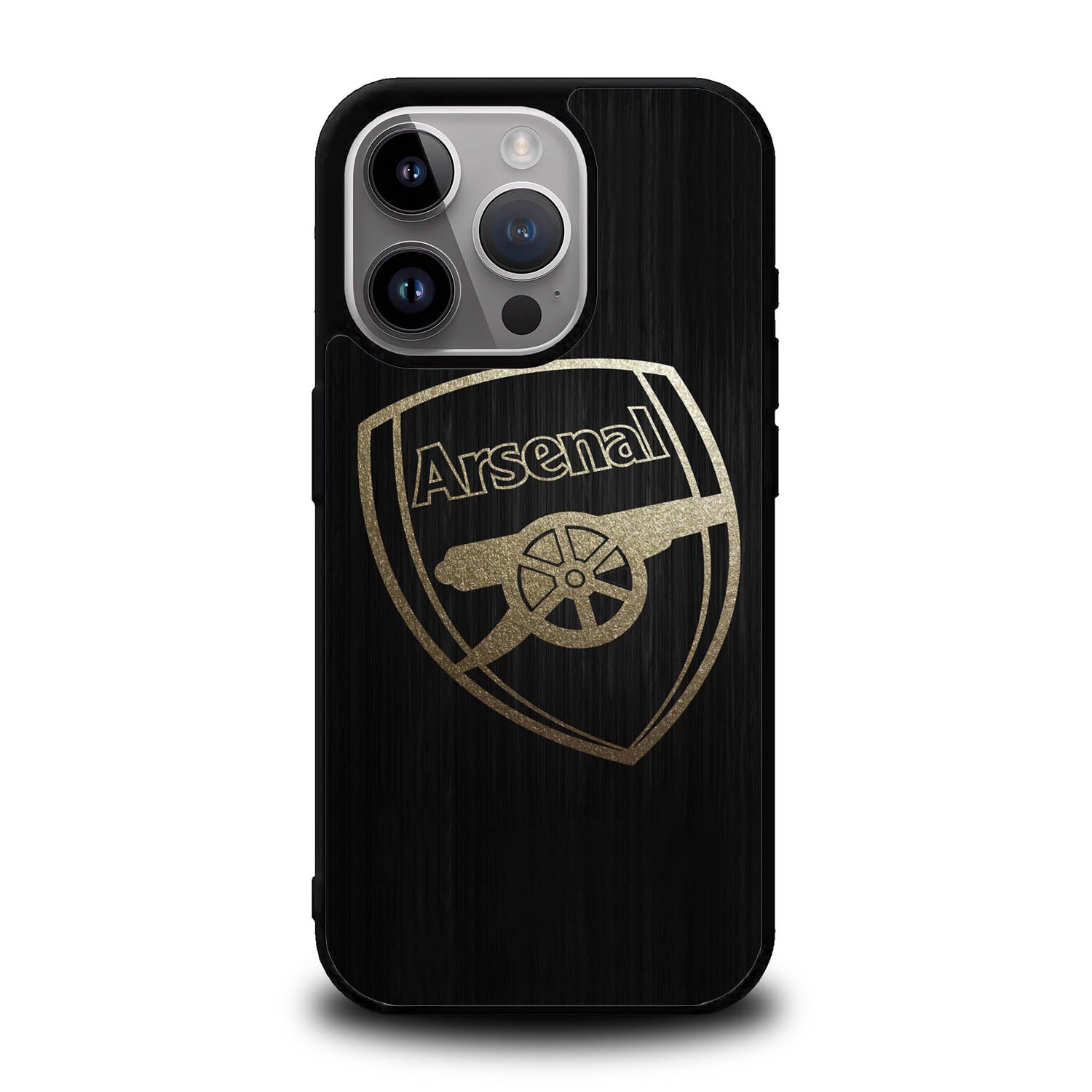 Arsenal Logo Gold iPhone 15 Pro Case OV0087
