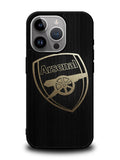 Arsenal Logo Gold 1st iPhone 16 Pro Max Case