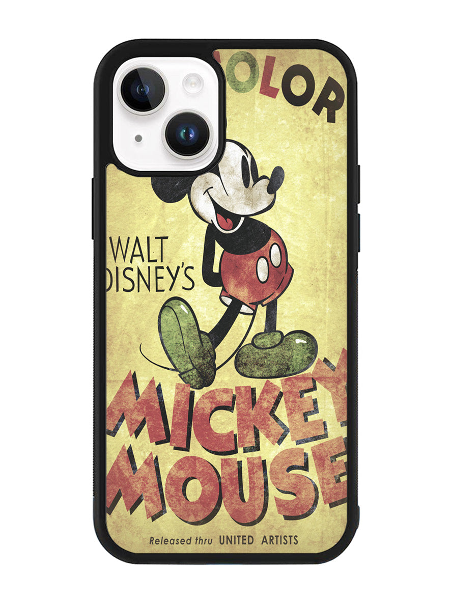 Retro Mickey Mouse iPhone 15 Plus Case OV0523