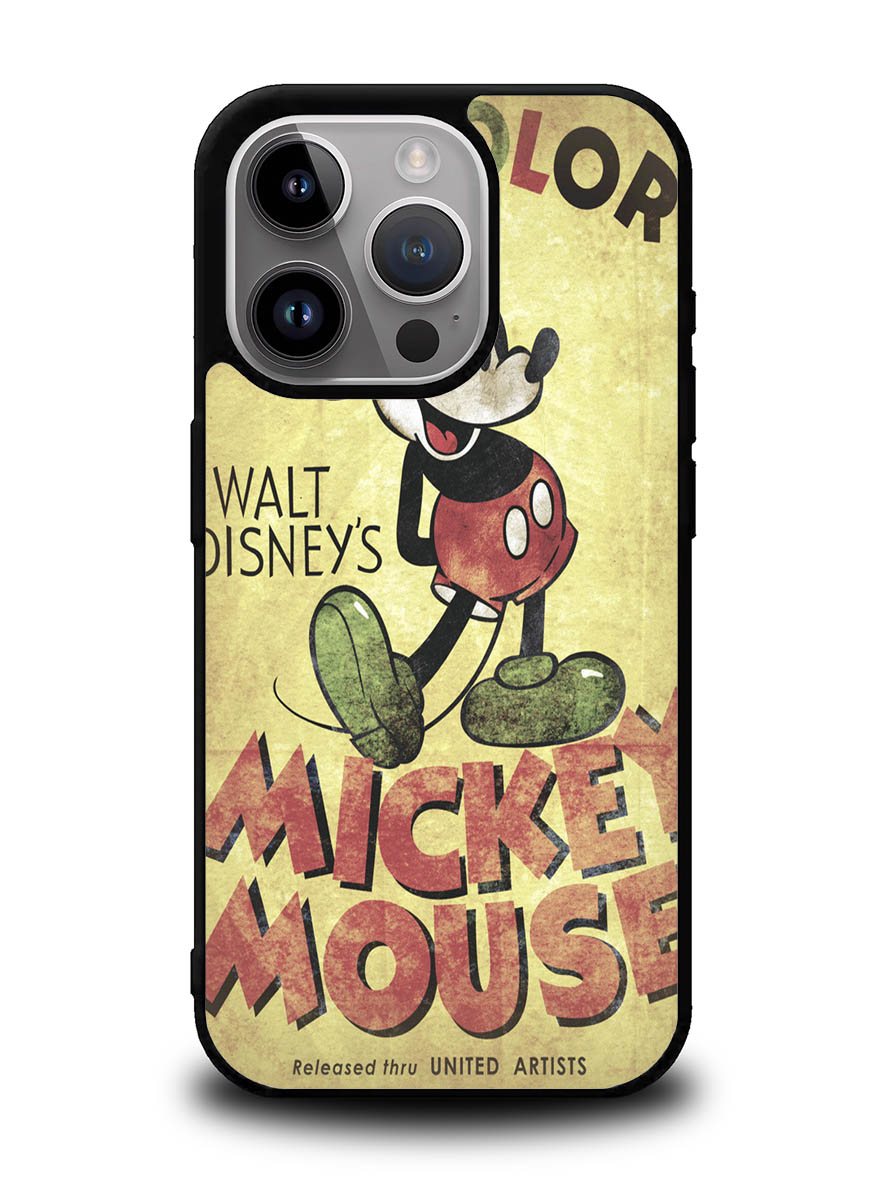 Retro Mickey Mouse iPhone 15 Pro Case OV0523
