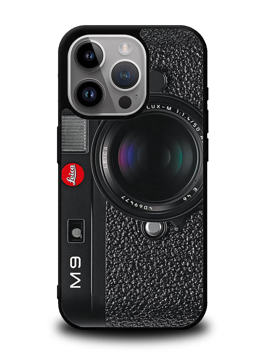 Black M9 Leica iPhone 15 Pro Case OV0524