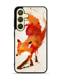 Watercolor art orange red fox animal Samsung Galaxy S24 Plus 5G , Samsung Galaxy S24+ 5G Case