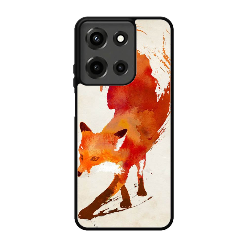 Watercolor art orange red fox animal Motorola Moto G 5G 2025 Case OV5985