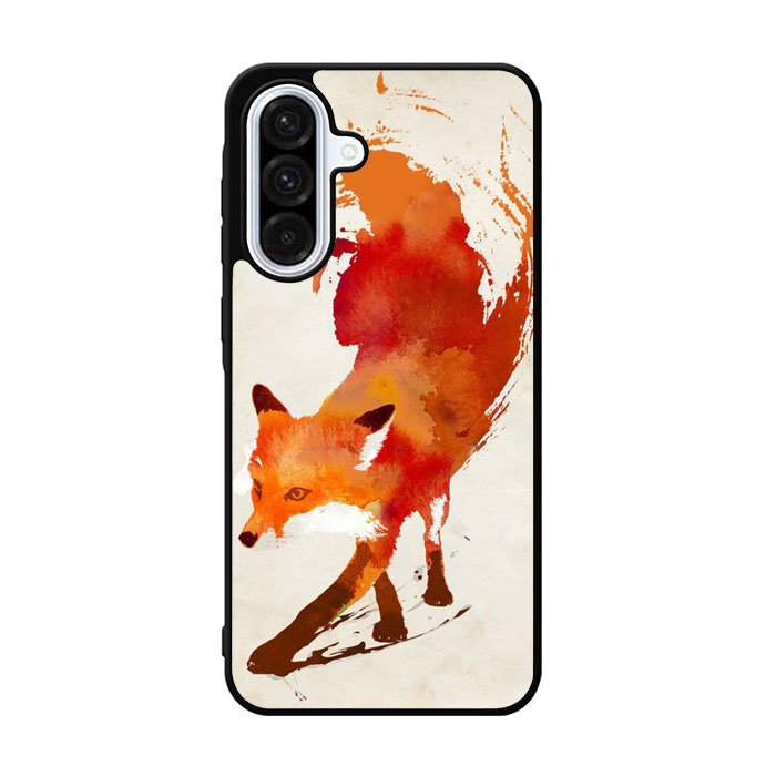 Watercolor art orange red fox animal Samsung Galaxy A36 Case OV5985