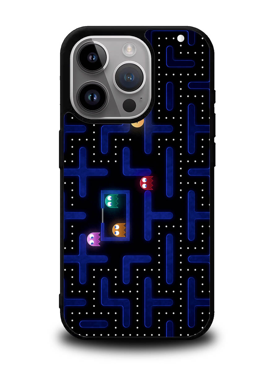 Pacman Game iPhone 14 Pro Max Case QC0528
