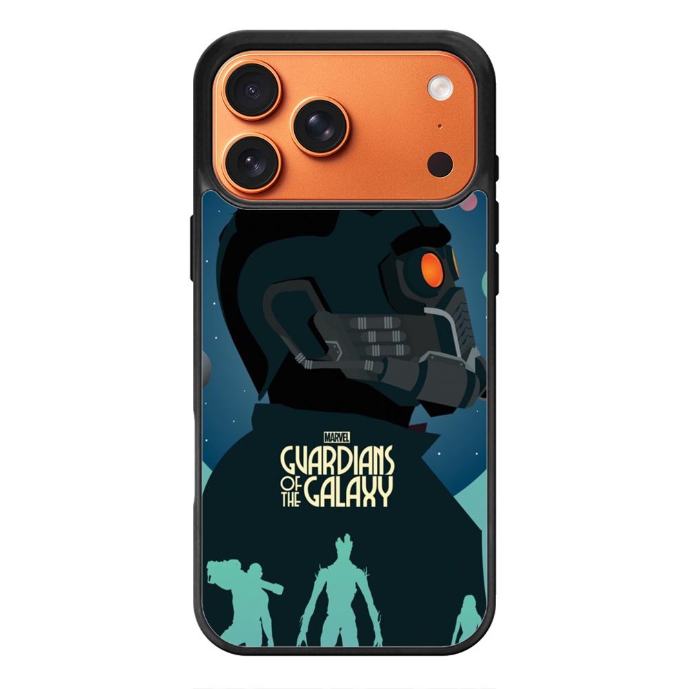 Guardians of the Galaxy sinluet iPhone 17 Pro Max Case OV0532
