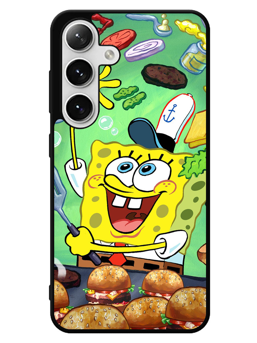 Spongebob Squarepants Krabby Patty Samsung Galaxy S24 5G Case