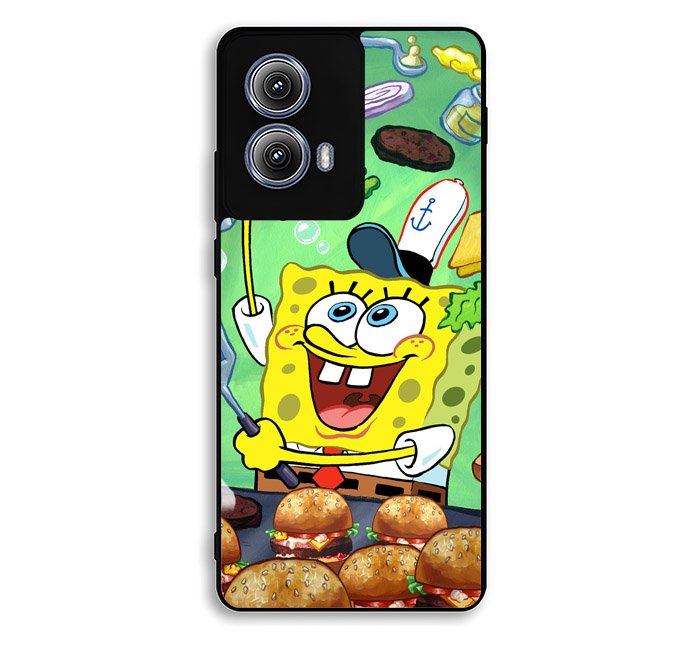Spongebob Squarepants Krabby Patty Motorola Moto Edge 2024 Case OV8239