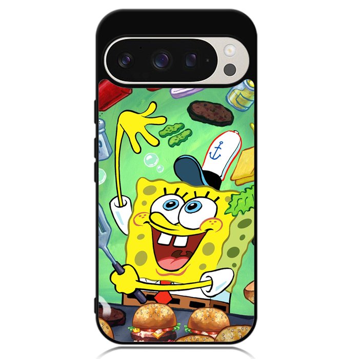 Spongebob Squarepants Krabby Patty Google Pixel 9 Pro XL Case