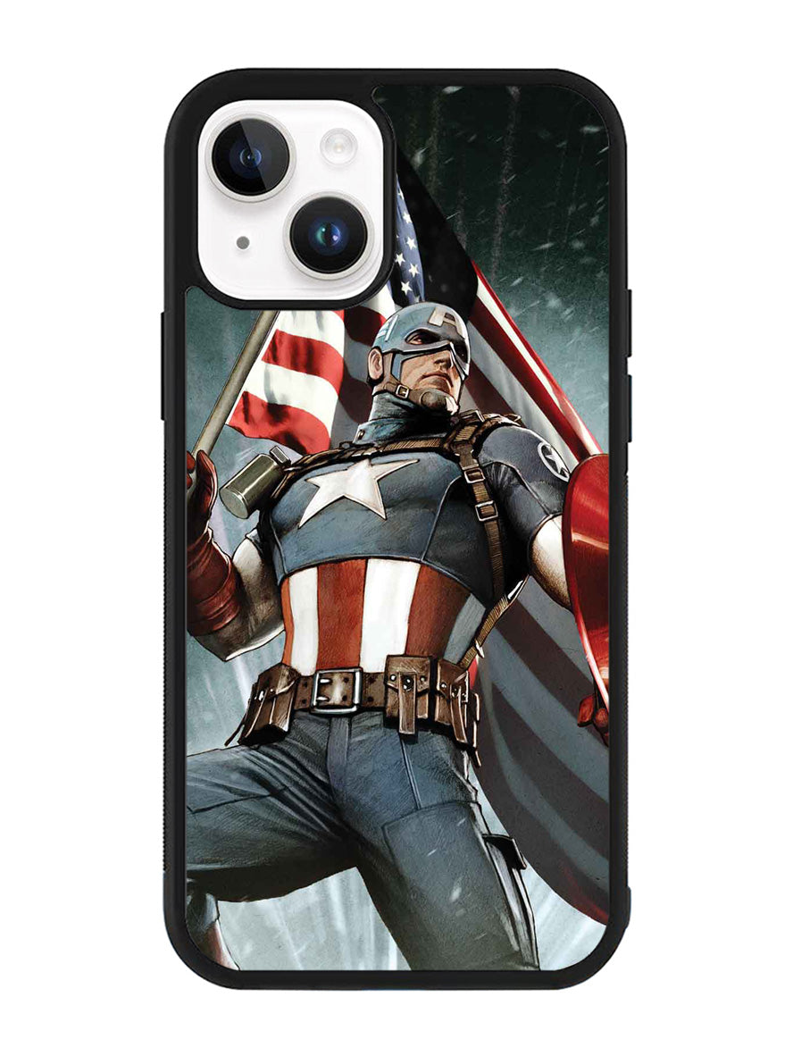 Captain America Cover iPhone 15 Plus Case OV0544