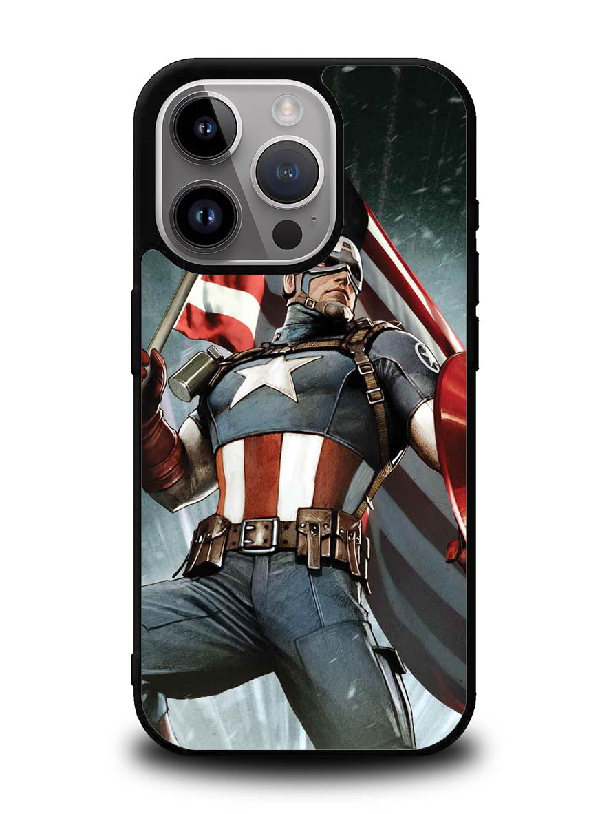 Captain America Cover iPhone 15 Pro Max Case OV0544