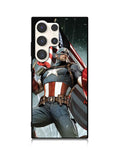 Captain America Cover Samsung Galaxy S23 Ultra 5G Case QC0544