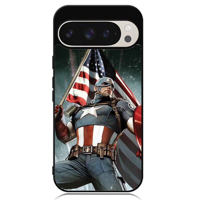 Captain America Cover Google Pixel 9 Pro XL Case OV0544
