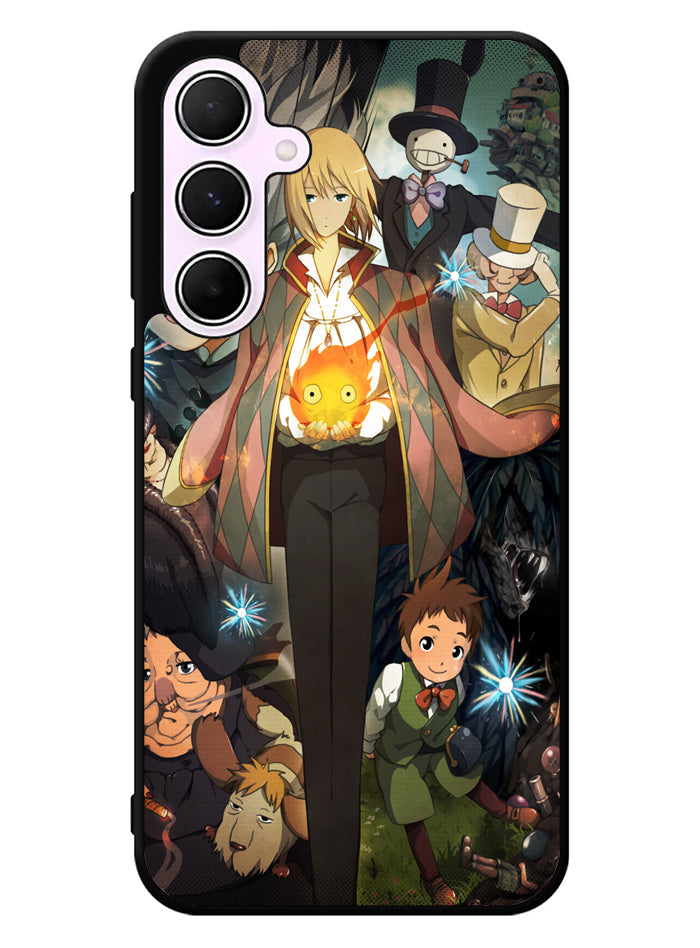 Studio Ghibli HowlS Moving Castle Samsung Galaxy A55 5G Case