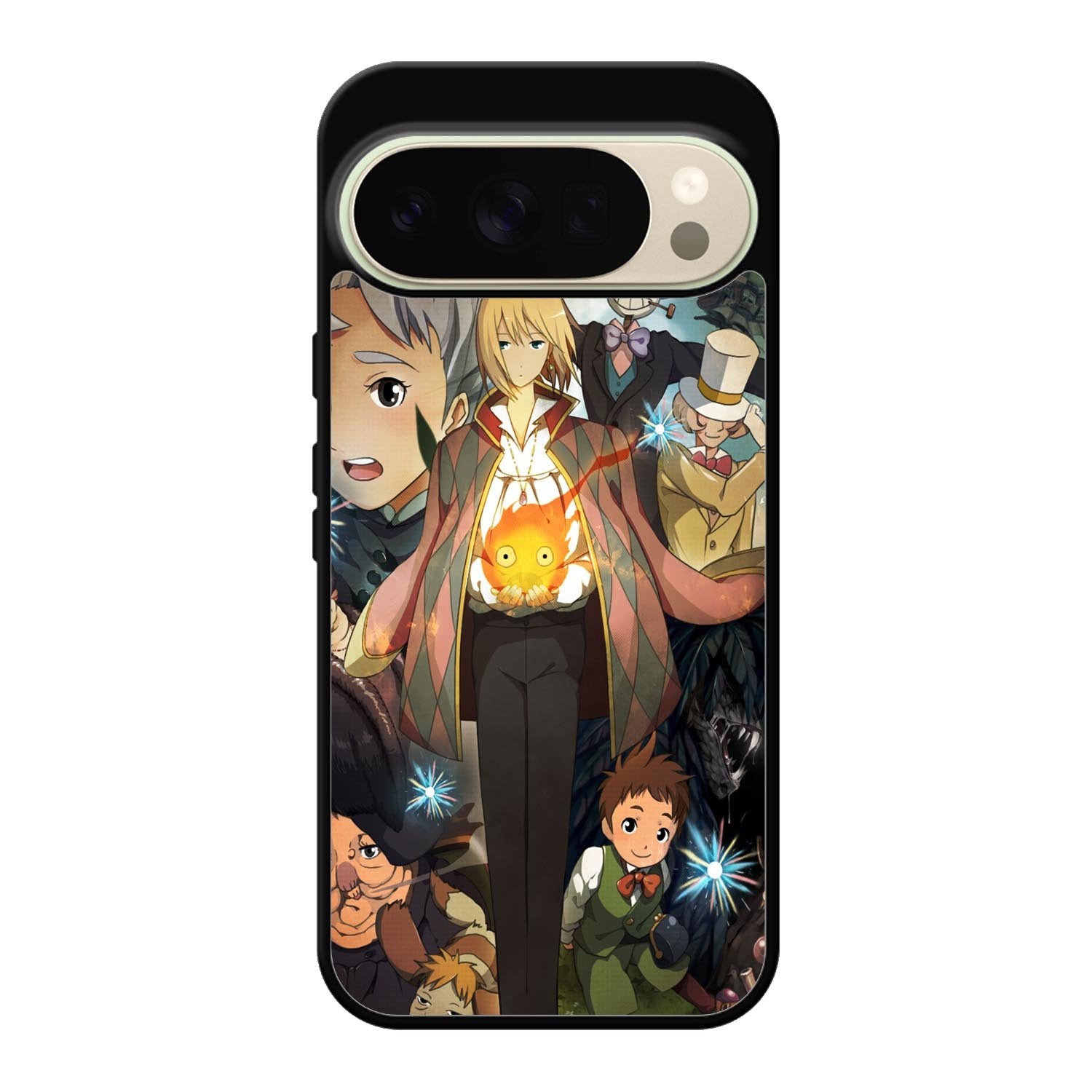 Studio Ghibli HowlS Moving Castle Google Pixel 10 Pro Case