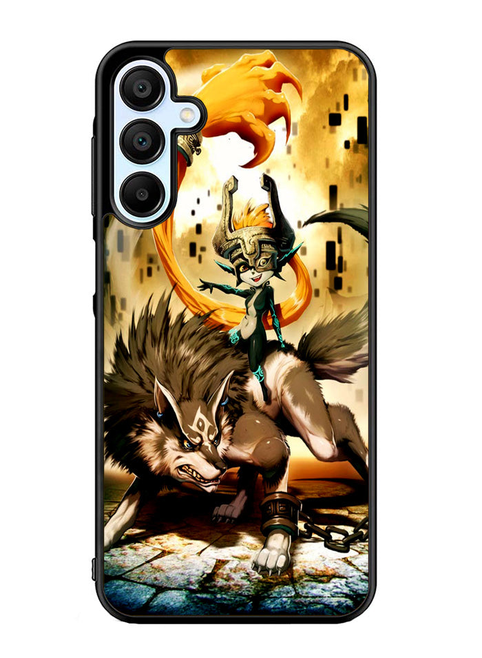 Zelda and wolf twilight princess Samsung Galaxy A15 5G Case