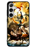 Zelda and wolf twilight princess Samsung Galaxy S25 5G Case