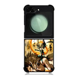 Zelda and wolf twilight princess Samsung Galaxy Z Flip 6 Case
