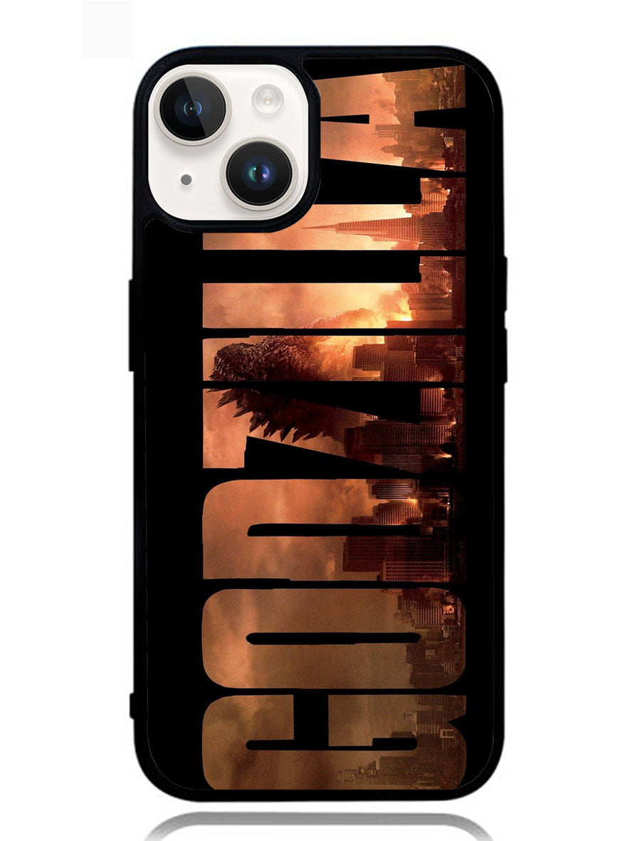 Godzilla font iPhone 14 Plus Case