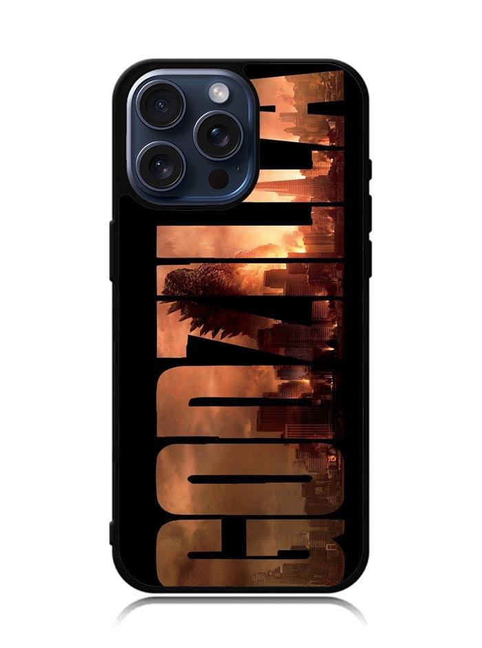 GODZILLA FONT iPhone 15 Pro Max Case OV0548