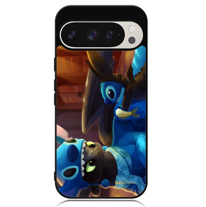 Toothless and Stitch Parody Google Pixel 9 Pro XL Case OV0550